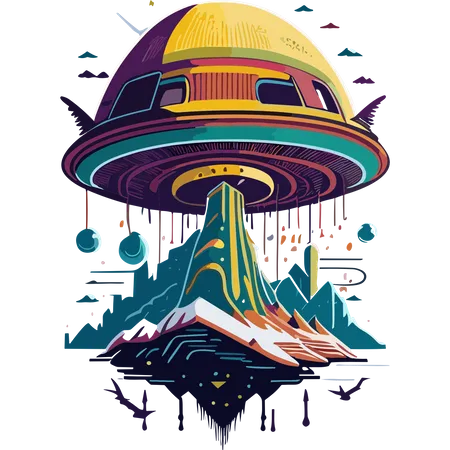 UFO  Illustration