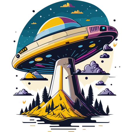 UFO  Illustration