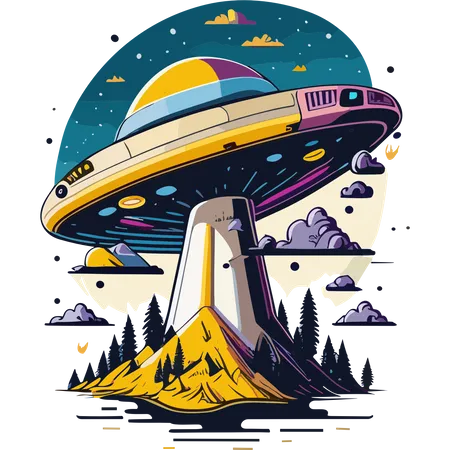 UFO  Illustration