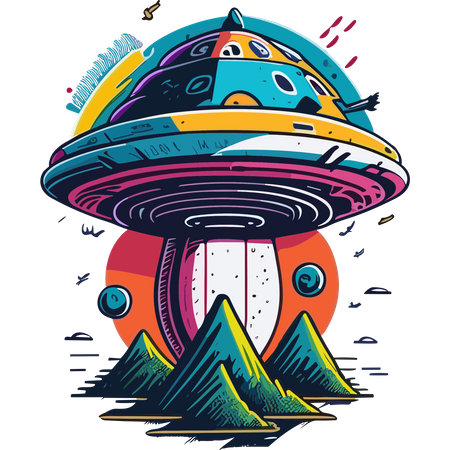 UFO  Illustration