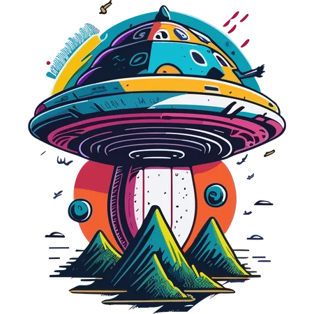 UFO  Illustration