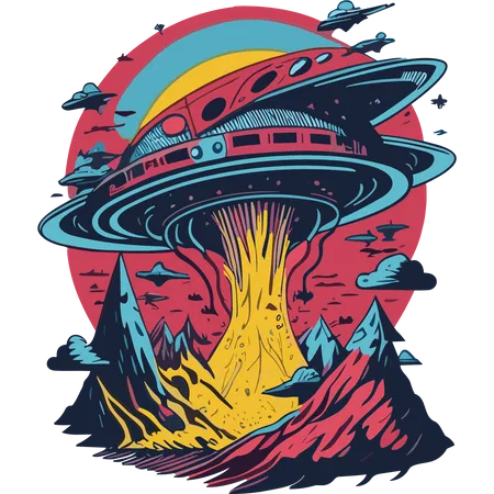 UFO  Illustration