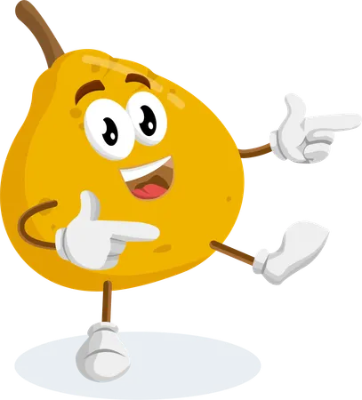 Ugli Logo Mascot Hi pose Illustration