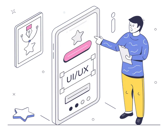 UI  イラスト