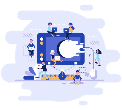 Ui design  Illustration