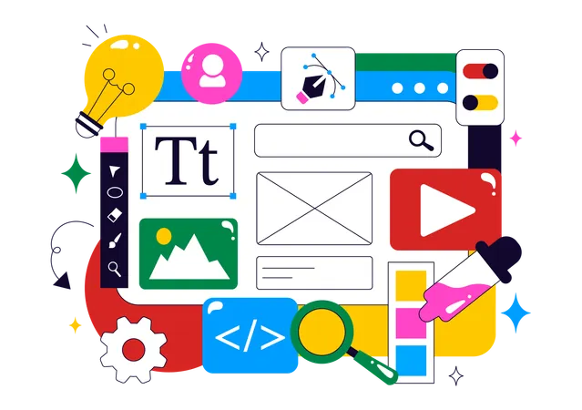 Ui Ux Design  Illustration