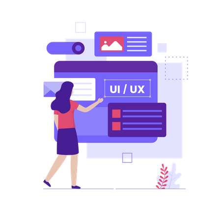 Ui ux design  Illustration