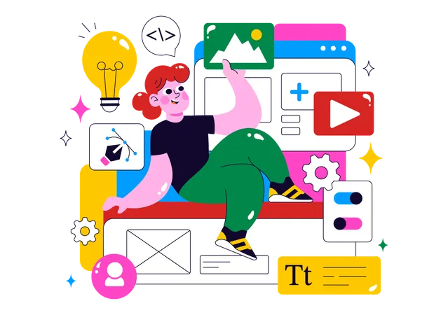 Ui Ux Design  prepared by Graphic Designer  Illustration