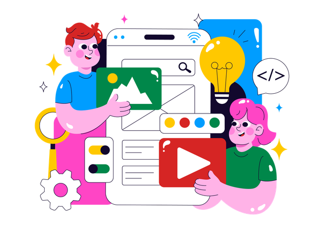 Ui Ux Design  tips given by manager  Illustration