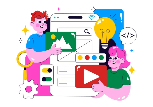 Ui Ux Design  tips given by manager  Illustration