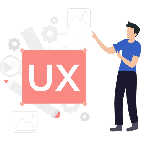 Ui ux designer  Illustration