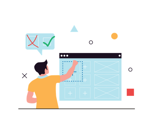 UI-UX designing  Illustration