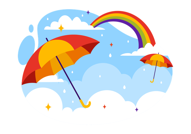 Umbrella Day  Illustration