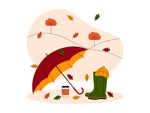 Umbrella  Illustration