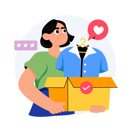 Unboxing  Illustration