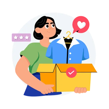 Unboxing  Illustration
