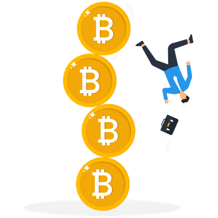 Uncertainty in investment market  Illustration