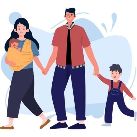 Unconditional Love: Parents and Children  Illustration