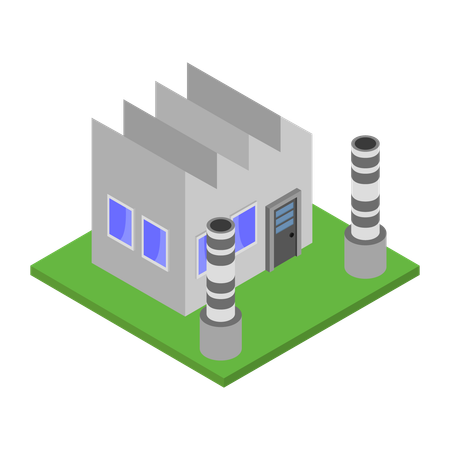 Unidade fabril  Ilustração