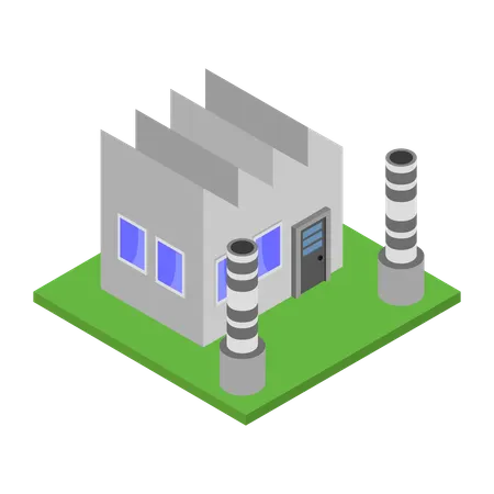Unidade fabril  Ilustração