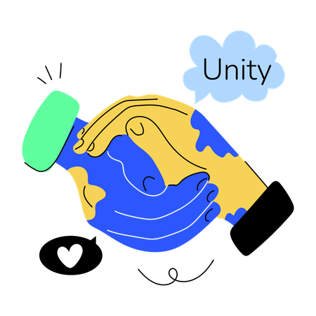 Unité mondiale  Illustration