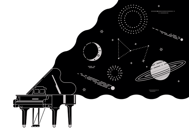 Univers de la musique classique  Illustration