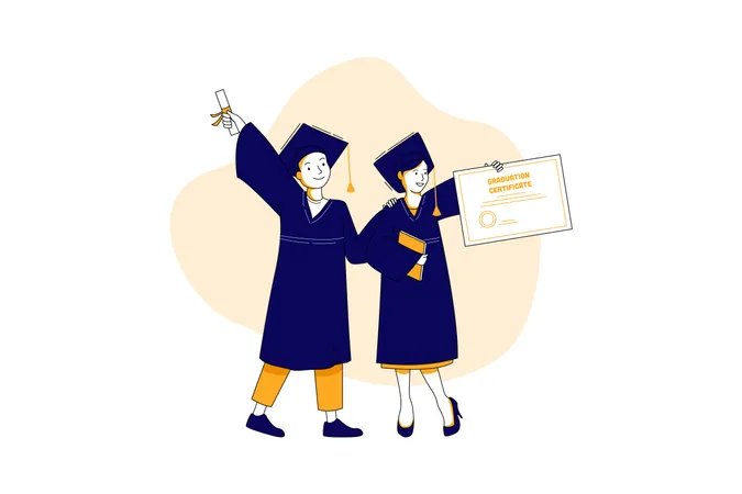 University convocation  Illustration