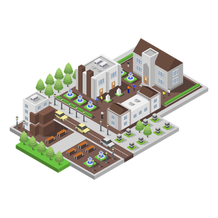 University  Illustration