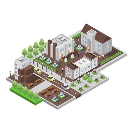 University  Illustration