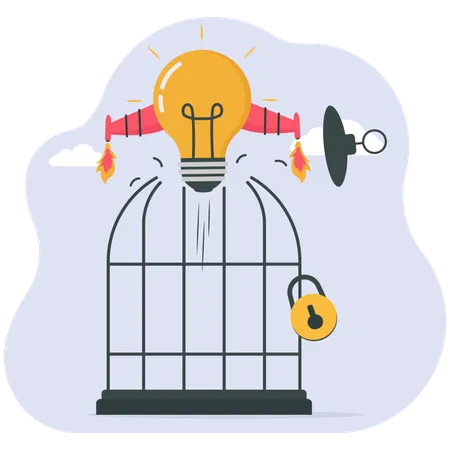 Unleash creativity  Illustration
