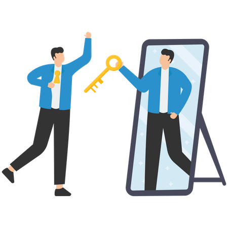 Unlock true potential  Illustration