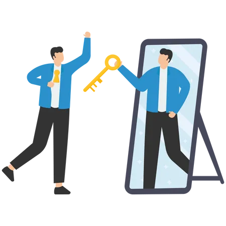 Unlock true potential  Illustration