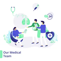 Abbildung: Medizin und Gesundheit Illustrationspack