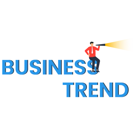Upcoming Business Trend  Illustration