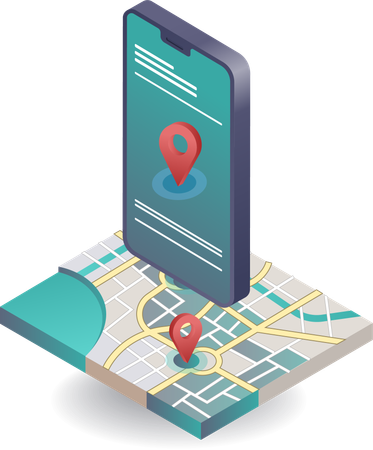 Update on Smartphone Map Applications  Illustration