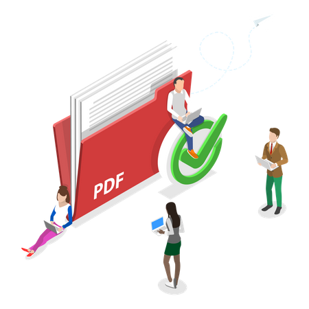 Upload Pdf Document  Illustration