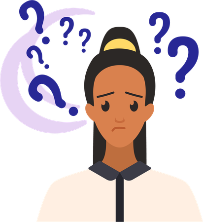 Upset Girl  Illustration