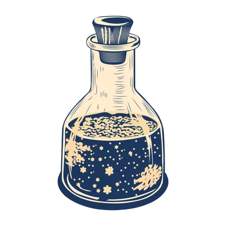 Urine Flask  Illustration