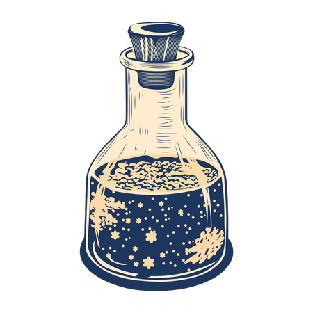 Urinflasche  Illustration
