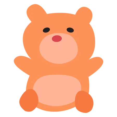 Urso Teddy  Ilustração