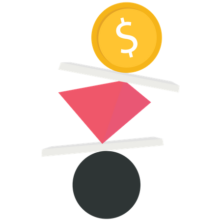 US dollar at risk to collapse  Illustration