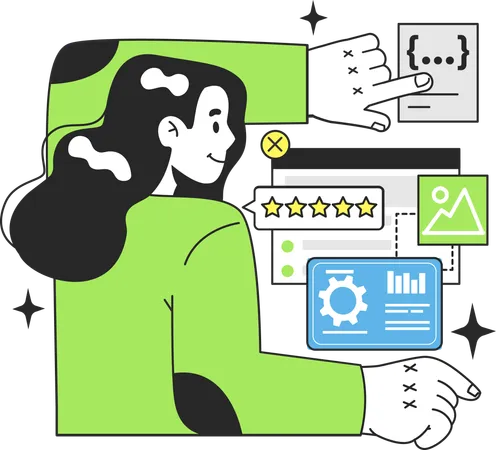 Usability testing technique  Illustration