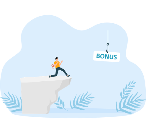 Use bonuses as bait to complete a lot of work  Illustration