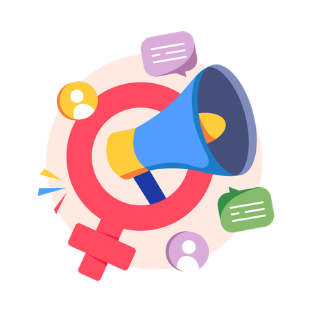 Use Your Voice  Illustration