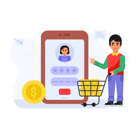 User Account  Illustration