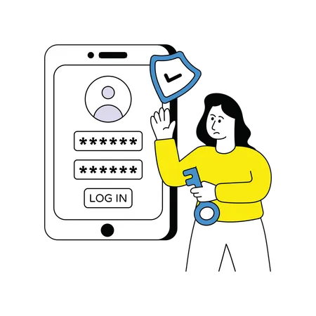 User Authentication  Illustration