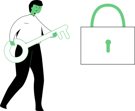 User data protection  Illustration