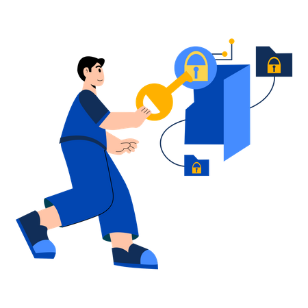 User data security Illustration