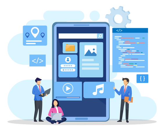 User Experience Design  Illustration