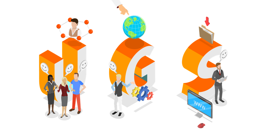 User Generated Content  Illustration